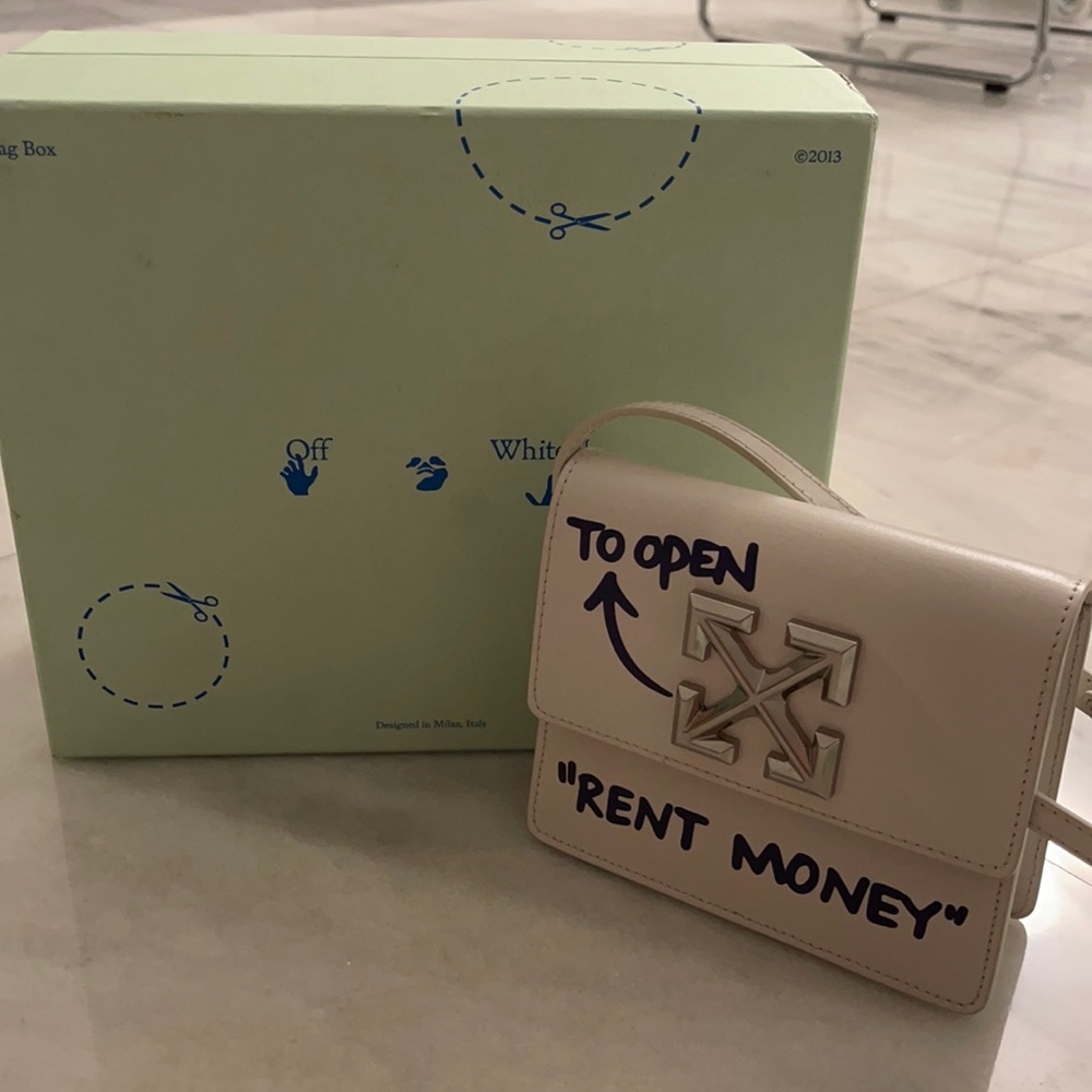 Off White mini belt bag